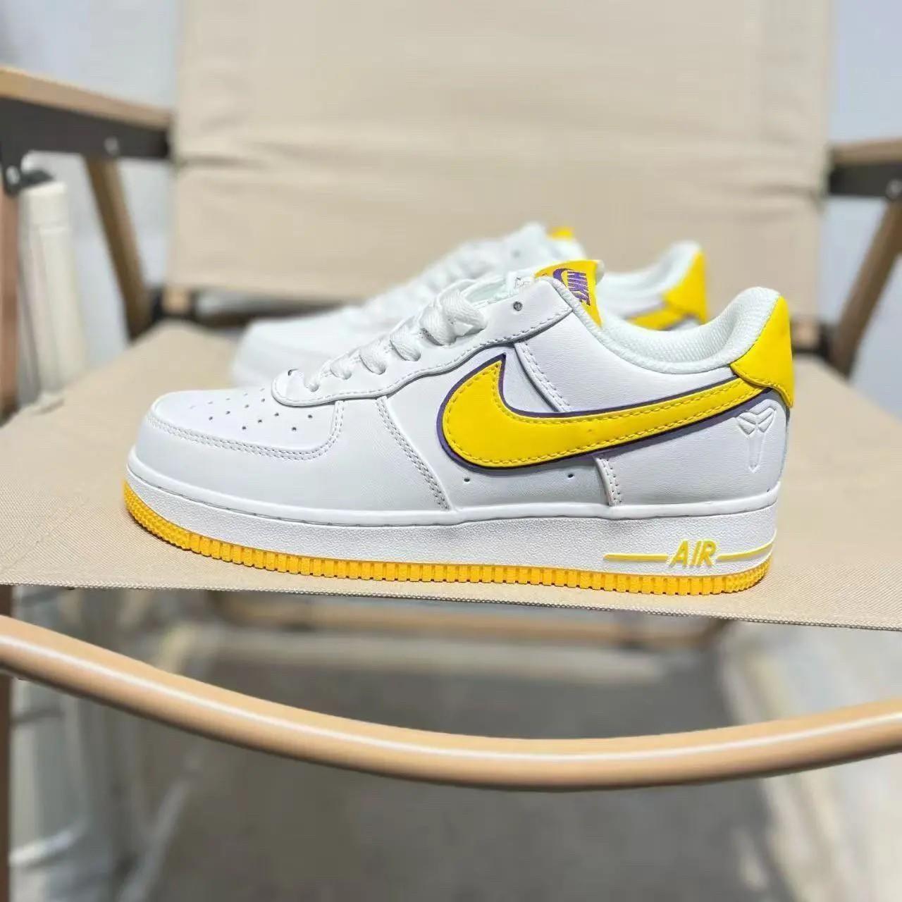 【黑曼巴永存】Nike Air Force 1 Kobe联名款 蛇纹美学致敬传奇